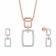 Mine Diamond Pendant Set PSPDZOL10010