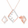 Mine Diamond Pendant Set PSPDZOL10016