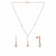 Mine Diamond Pendant Set PSPDZOL10031