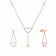 Zoul Diamond Pendant Set PSPDZOL10041