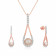 Mine Diamond Pendant Set PSPDZOL10042