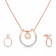 Mine Diamond Pendant Set PSPDZOL10043