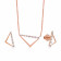 Zoul Diamond Pendant Set PSPDZOL10060
