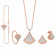 Zoul Diamond Pendant Set PSPDZOL10063