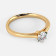 Mine Solitaire Yellow Gold Ring Mount R-551162AY
