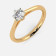 Mine Solitaire Yellow Gold Ring Mount R-551162AY