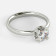 Mine Solitaire White Gold Ring Mount R-551163W