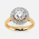 Mine Solitaire Yellow Gold Ring Mount R-551165Y