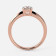 Mine Solitaire Rose Gold Ring Mount R-551166ER