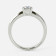 Mine Solitaire White Gold Ring Mount R-551166EW