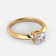 Mine Solitaire Yellow Gold Ring Mount R-551166EY