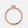 Mine Solitaire Rose Gold Ring Mount R-551168R