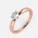 Mine Solitaire Rose Gold Ring Mount R-551168R