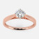Mine Solitaire Rose Gold Ring Mount R-551169R