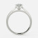 Mine Solitaire White Gold Ring Mount R-551169W
