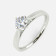 Mine Solitaire White Gold Ring Mount R-551169W