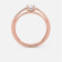 Mine Solitaire Rose Gold Ring Mount R-57978DR