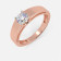 Mine Solitaire Rose Gold Ring Mount R-57978DR
