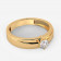 Mine Solitaire Yellow Gold Ring Mount R54131AY