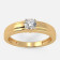 Mine Solitaire Yellow Gold Ring Mount R55322AY