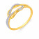 Mine Diamond Studded Casual Gold Ring R60149MP