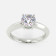 Mine Solitaire White Gold Ring Mount R651334BW