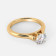 Mine Solitaire Yellow Gold Ring Mount R651344AY