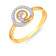 Mine Diamond Studded Casual Gold Ring R651549