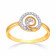 Mine Diamond Studded Casual Gold Ring R651549