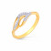 Mine Diamond Studded Casual Gold Ring R651558