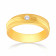 Mine Diamond Studded Bands Gold Ring R74122