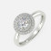 Mine Solitaire White Gold Ring Mount RG39143W