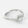 Mine Solitaire White Gold Ring Mount RG43609W