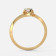 Mine Solitaire Yellow Gold Ring Mount RG43609Y