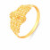 Malabar 22 KT Gold Studded Casual Ring RGCOVM0012