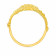 Malabar 22 KT Gold Studded Broad Ring RGCOVM0051