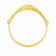 Malabar 22 KT Gold Studded Broad Ring RGCOVM0052