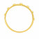 Malabar 22 KT Gold Studded Broad Ring RGCOVM0056