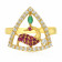 Malabar Gold Ring RGDZHRN001