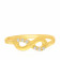 Malabar 22 KT Gold Studded Casual Ring RGDZHRN023