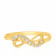 Malabar 22 KT Gold Studded Casual Ring RGDZHRN025