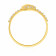 Malabar 22 KT Gold Studded Casual Ring RGDZHRN038
