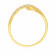 Malabar 22 KT Gold Studded Casual Ring RGDZHRN042