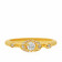 Malabar 22 KT Gold Studded Solitaire Ring RGDZHRN075