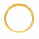 Malabar 22 KT Gold Studded Casual Ring RGDZHRN084
