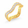 Malabar 22 KT Gold Studded Casual Ring RGDZSUG0001