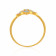 Starlet 22 KT Gold Studded Ring For Kids RGKDDZSG002