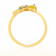 Starlet 22 KT Gold Studded Ring For Kids RGKDDZSG006