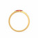 Starlet 22 KT Gold Studded Casual Ring RGKDDZSG020
