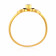 Starlet 22 KT Gold Studded Ring For Kids RGKDDZSG026